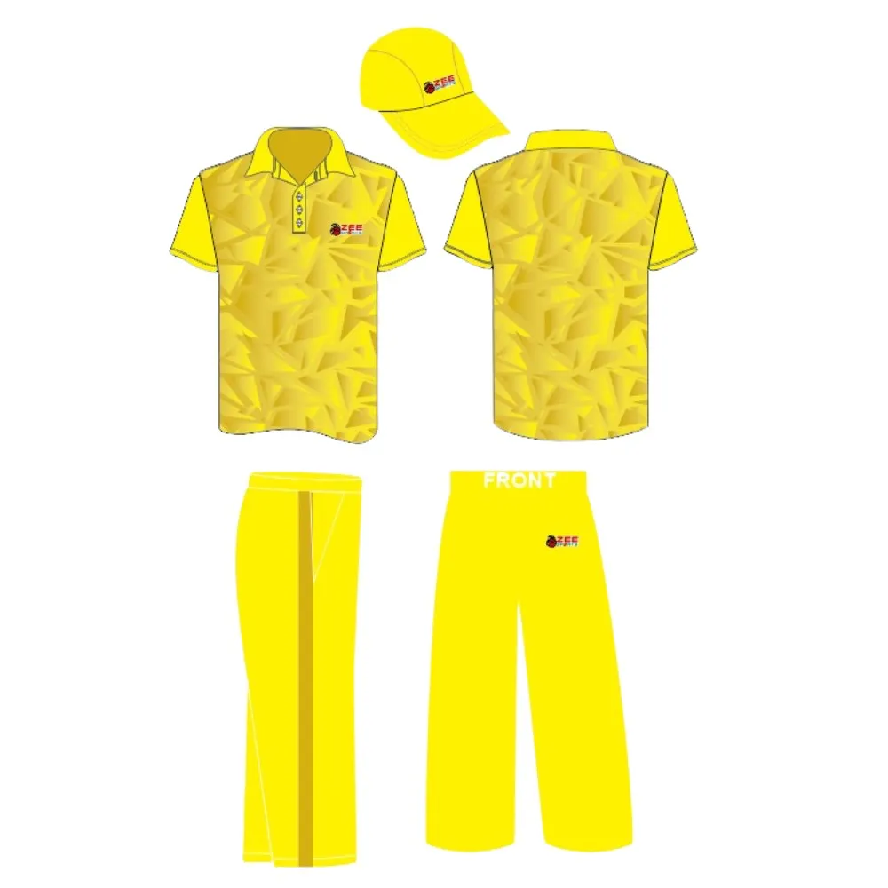 075 | Zee Sports New Style Cricket Uniform For 2024