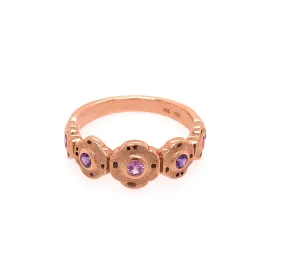 18kt Rose Gold 'Flora' Ring