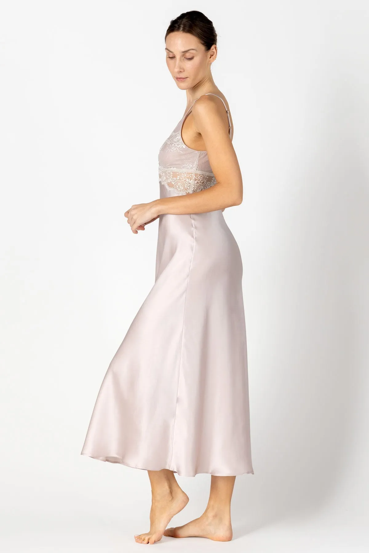 Agatha Nostalgia BS Long Silk Gown