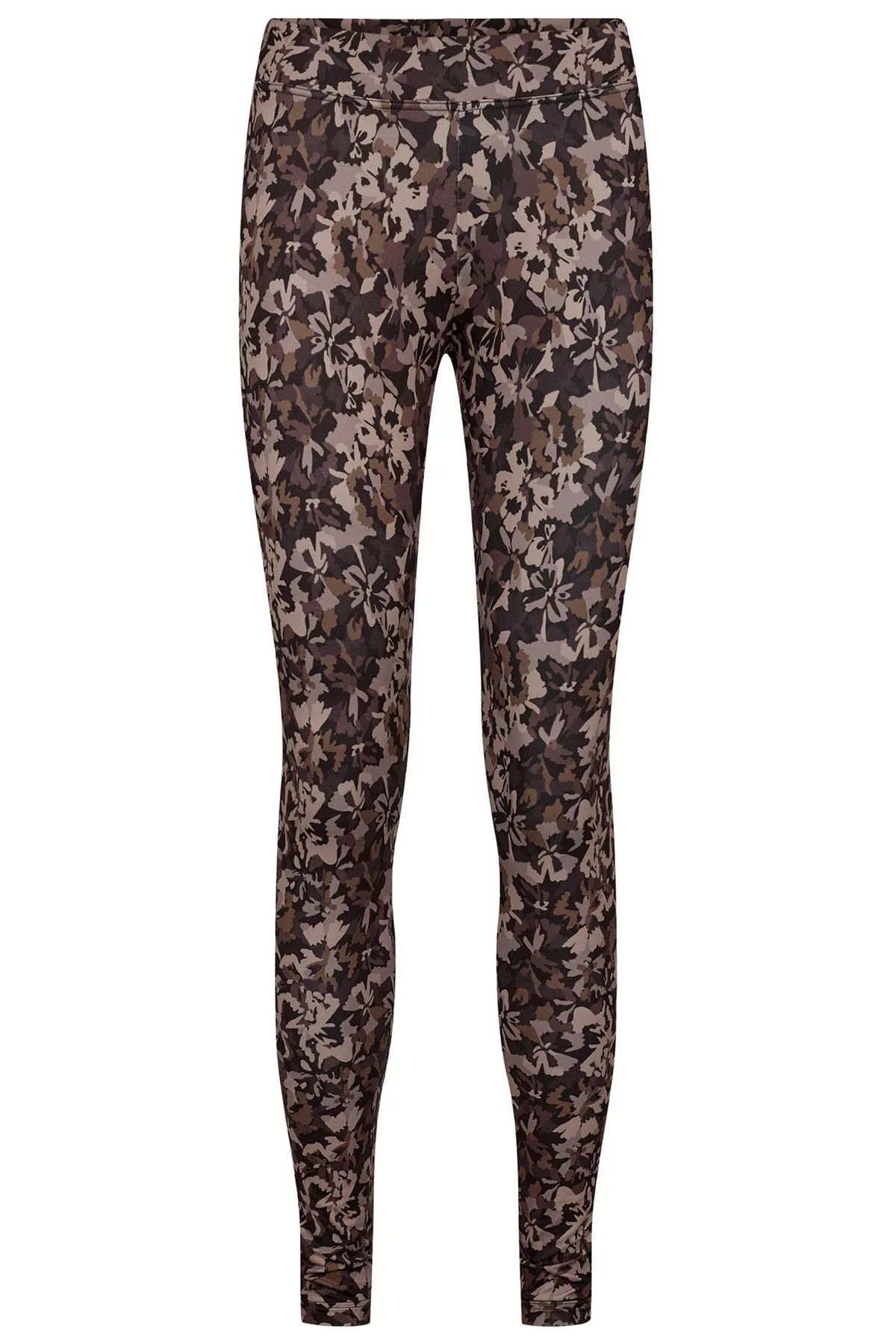 Alma Leggings | Brown Camo Flower | Leggings fra Liberté