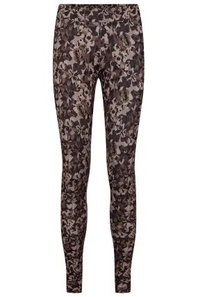 Alma Leggings | Brown Camo Flower | Leggings fra Liberté