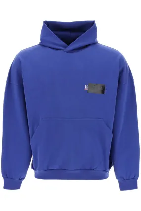 Balenciaga Sweat-shirt Political Campaign bleu indigo