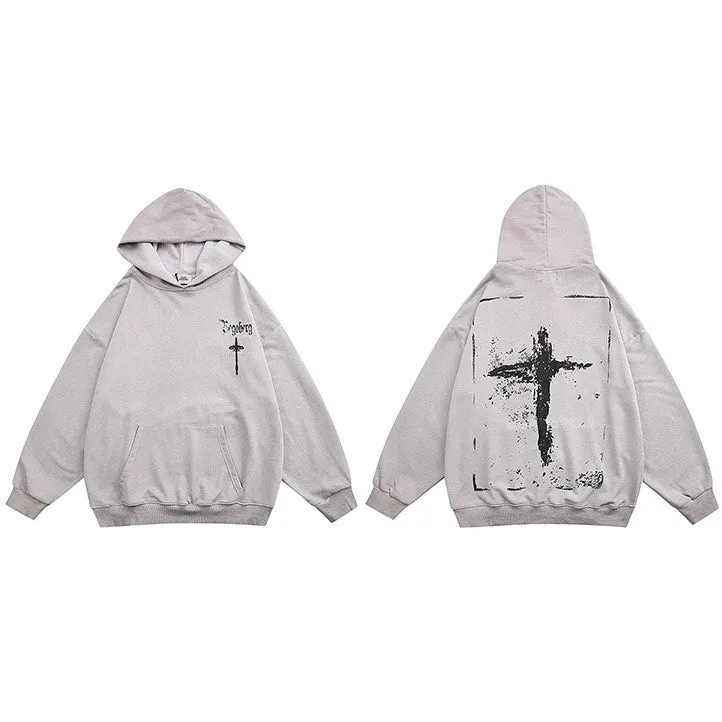 Begoberg Serbian Latin Cross Hoodie