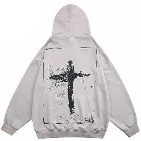 Begoberg Serbian Latin Cross Hoodie