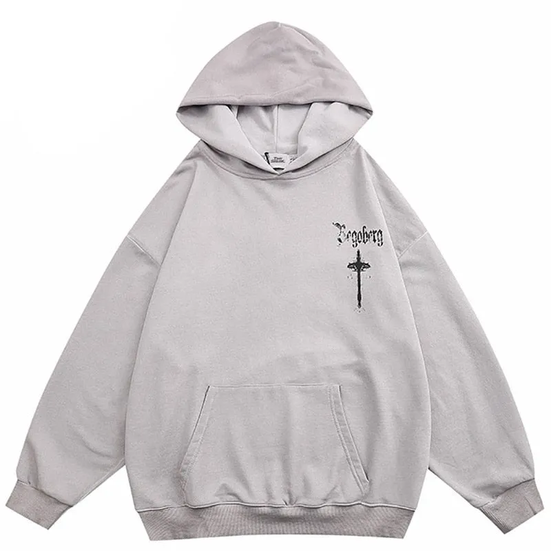 Begoberg Serbian Latin Cross Hoodie