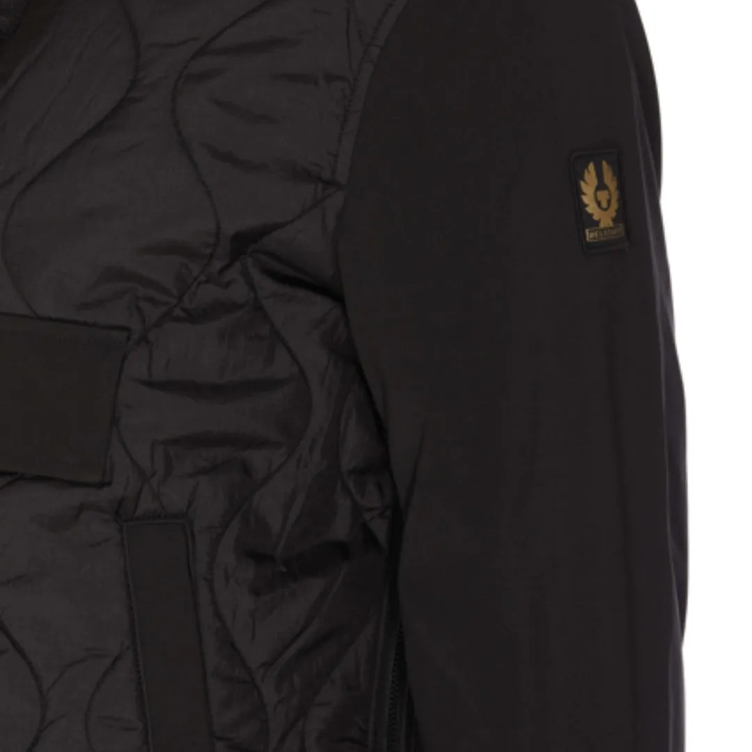 Belstaff Area Black Quarter Zip Pull Over Jacket