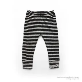 BR Basic Stripes RIB KNIT - Leggings/harems