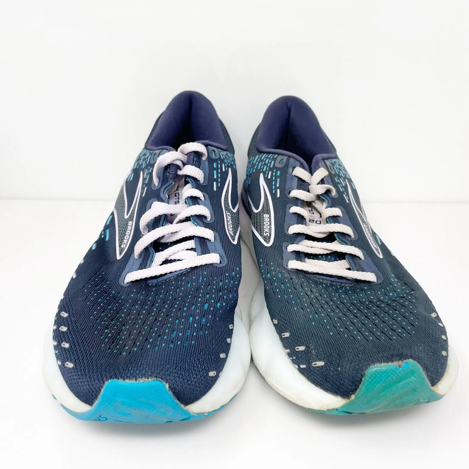 Brooks Womens Glycerin GTS 20 1203701B499 Blue Running Shoes Sneakers Size 10 B