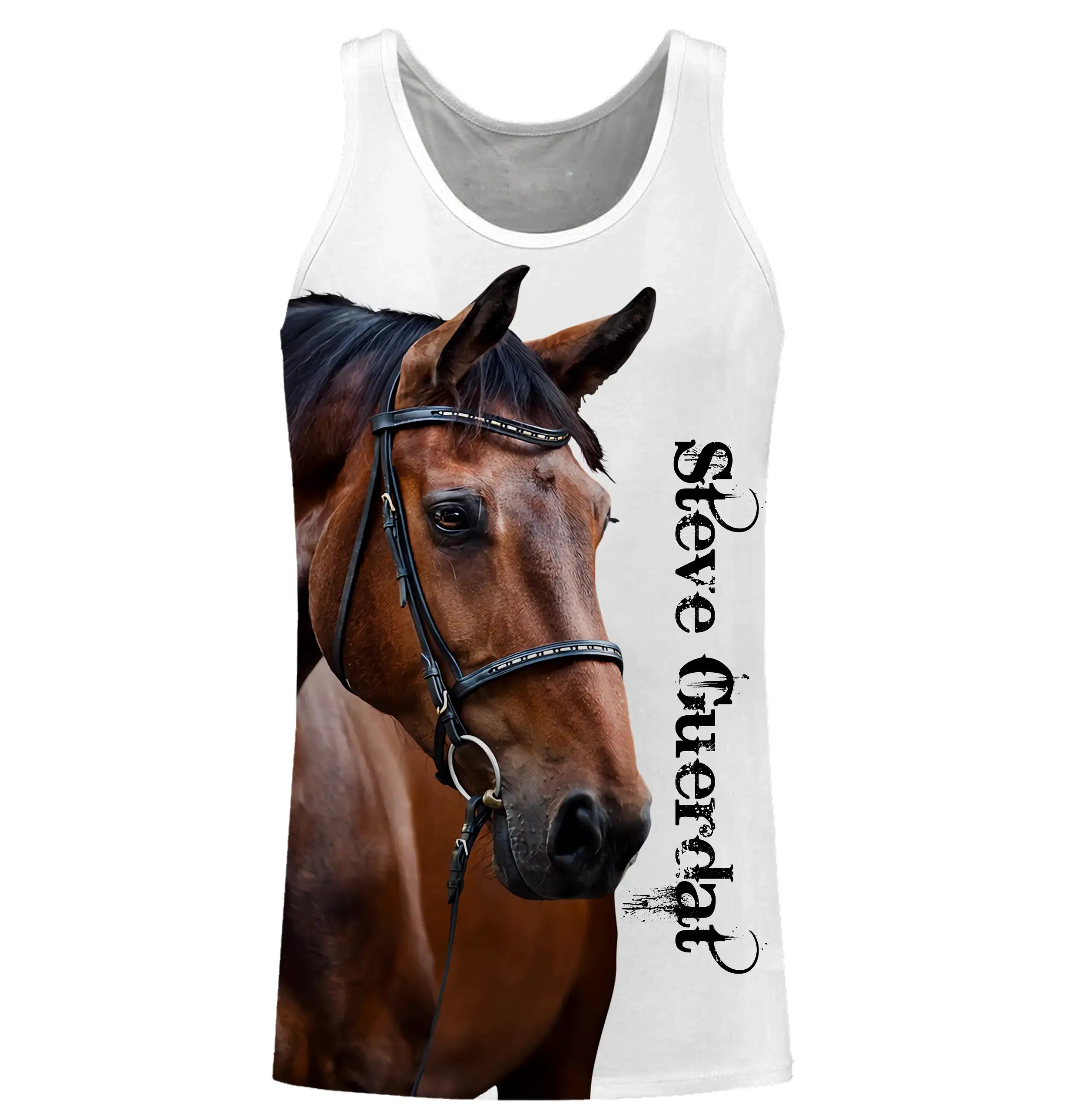 Chiptshirts T-shirt Blanc Personnalisé, Cheval Passion, Love Horse - CTS18062217