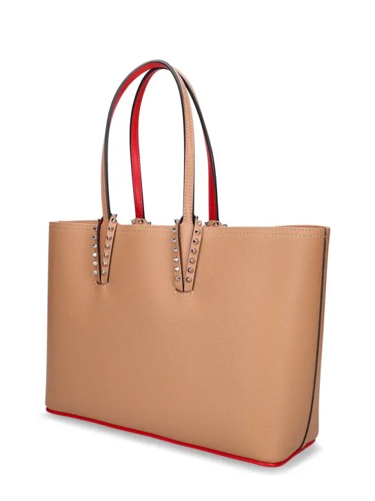 Christian Louboutin   Small Cabata leather tote bag 