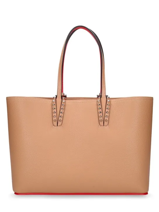 Christian Louboutin   Small Cabata leather tote bag 