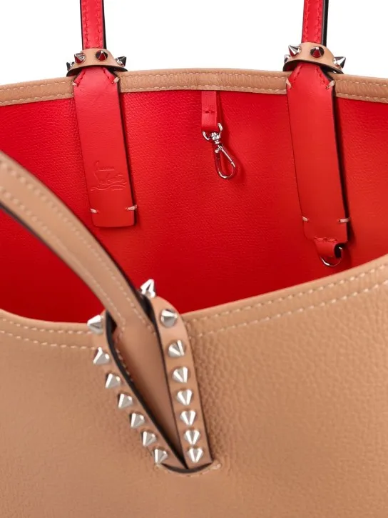 Christian Louboutin   Small Cabata leather tote bag 