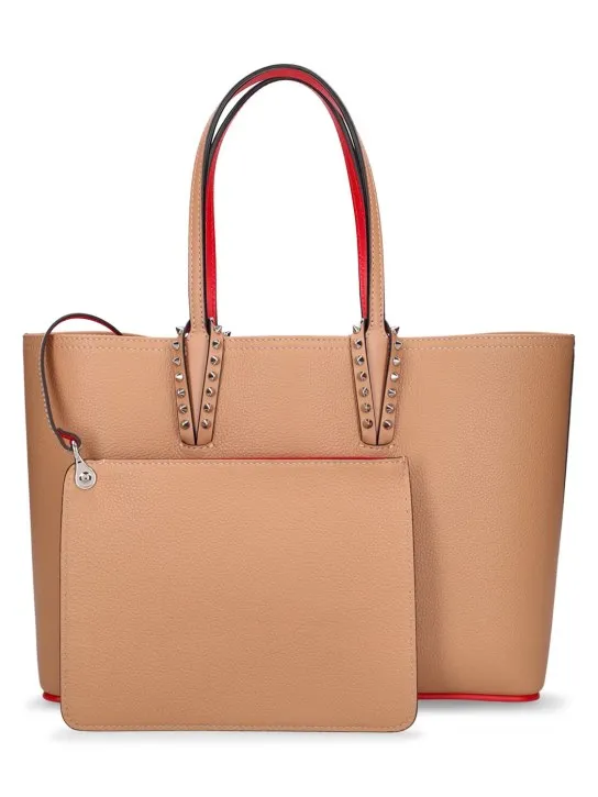 Christian Louboutin   Small Cabata leather tote bag 