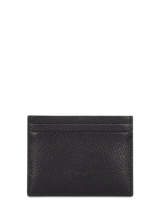 Christian Louboutin   W Kios embellished leather card holder 