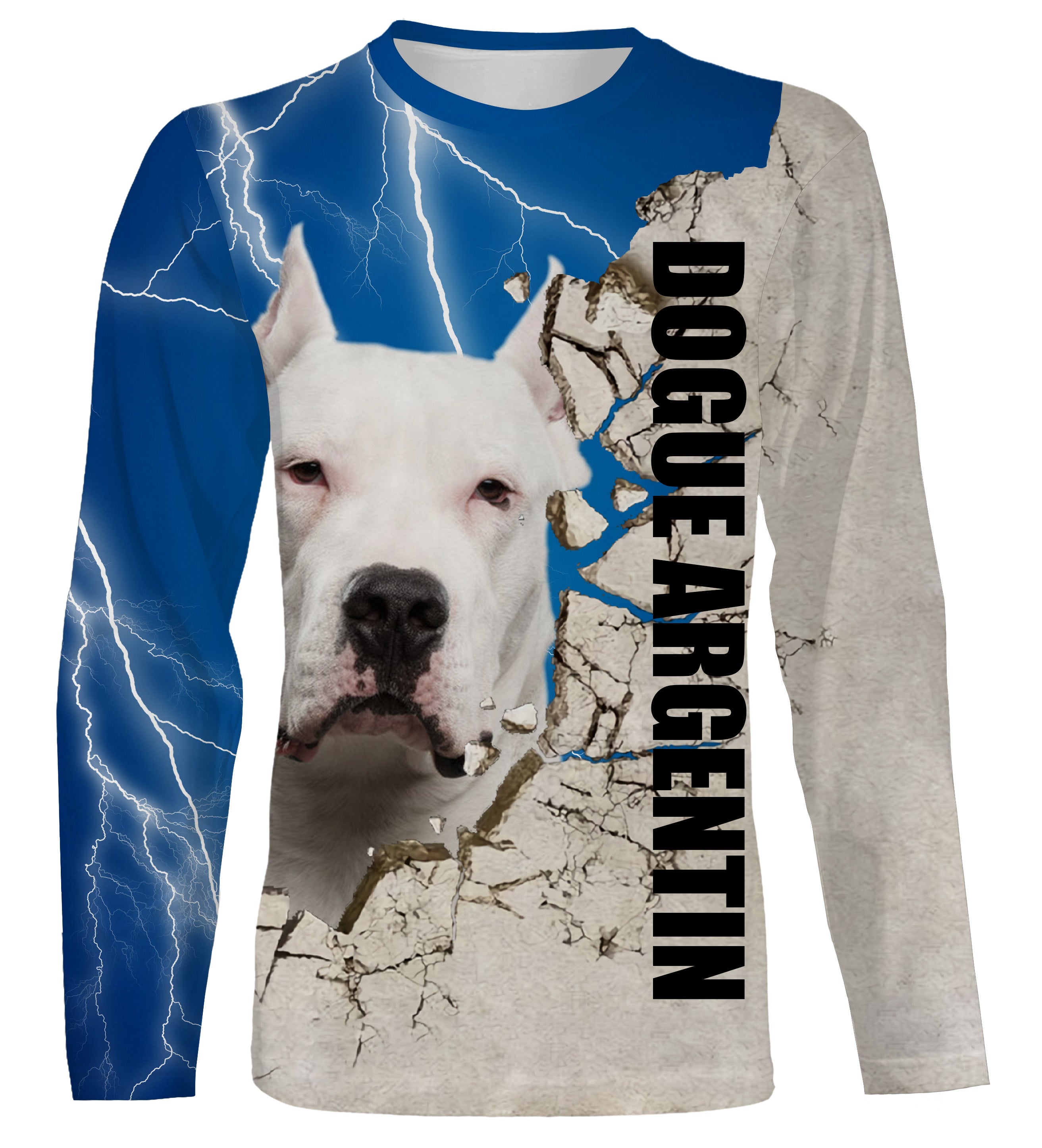 Dogue Argentin Chien, Dogo Argentino, T-shirt, Sweat à Capuche Pour Homme, Femme, Cadeau Personnalisé - CTS13042209