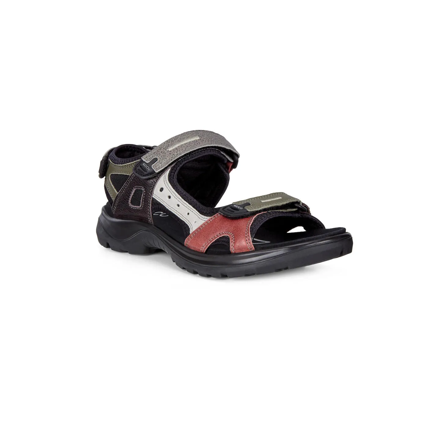 Ecco Womens Offroad Sandal- Multicolor Marsala