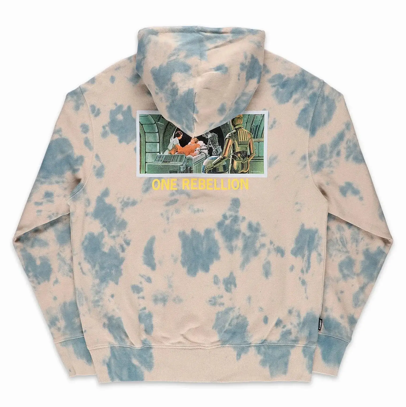 ELEMENT X STAR WARS GALAXY HOODIE BEIGE MARBLE