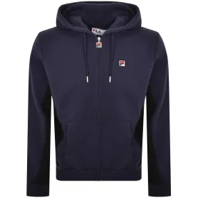 Fila Vintage Mick Full Zip Hoodie Navy