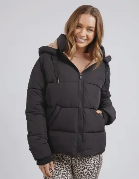 Foxwood Sporty Puffa - Black