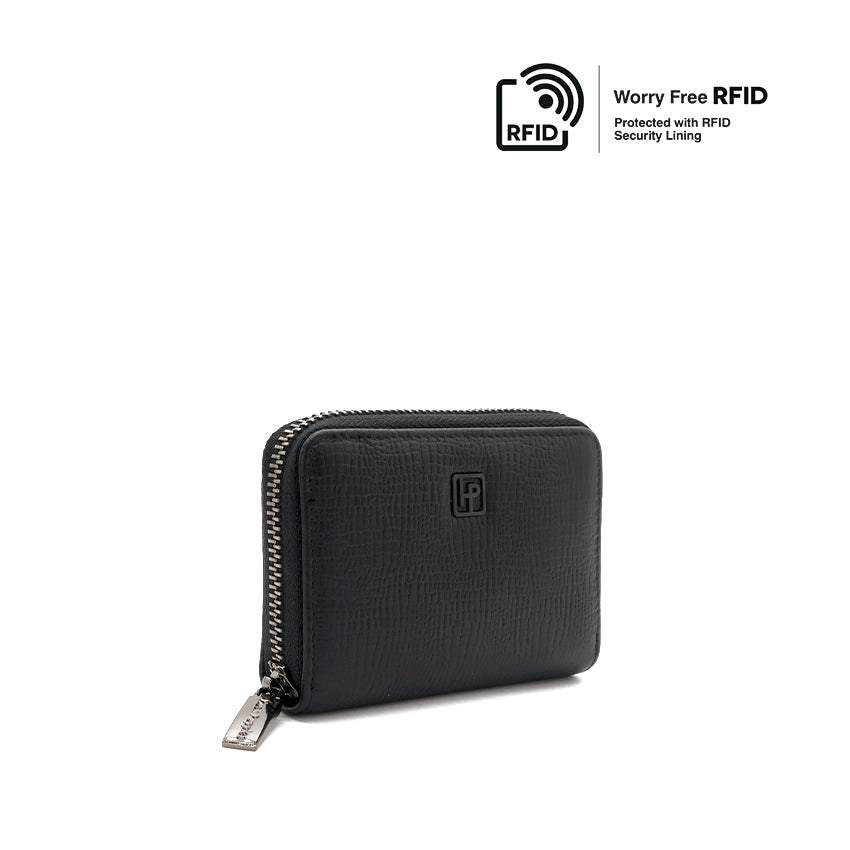 Germano Card Holder Men's Wallet - Black