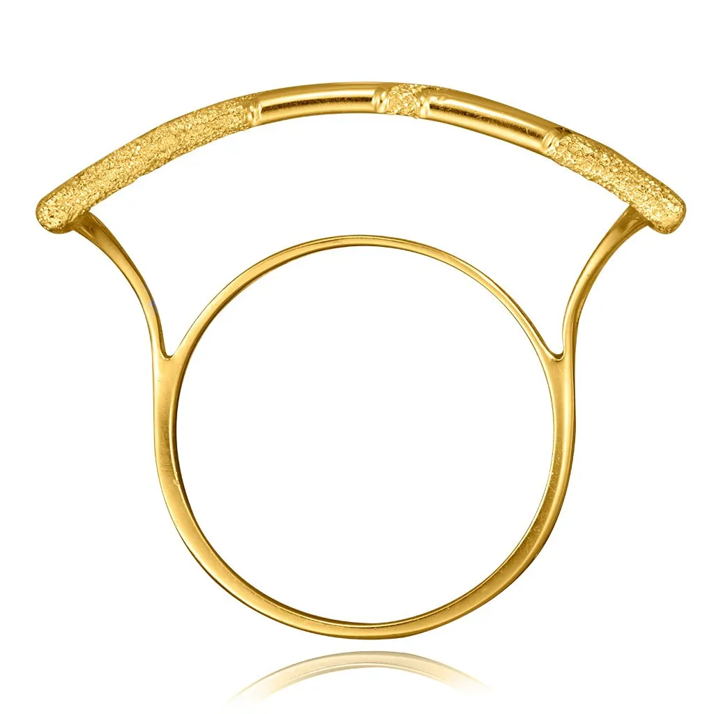 Gold Glossy Cora Ring