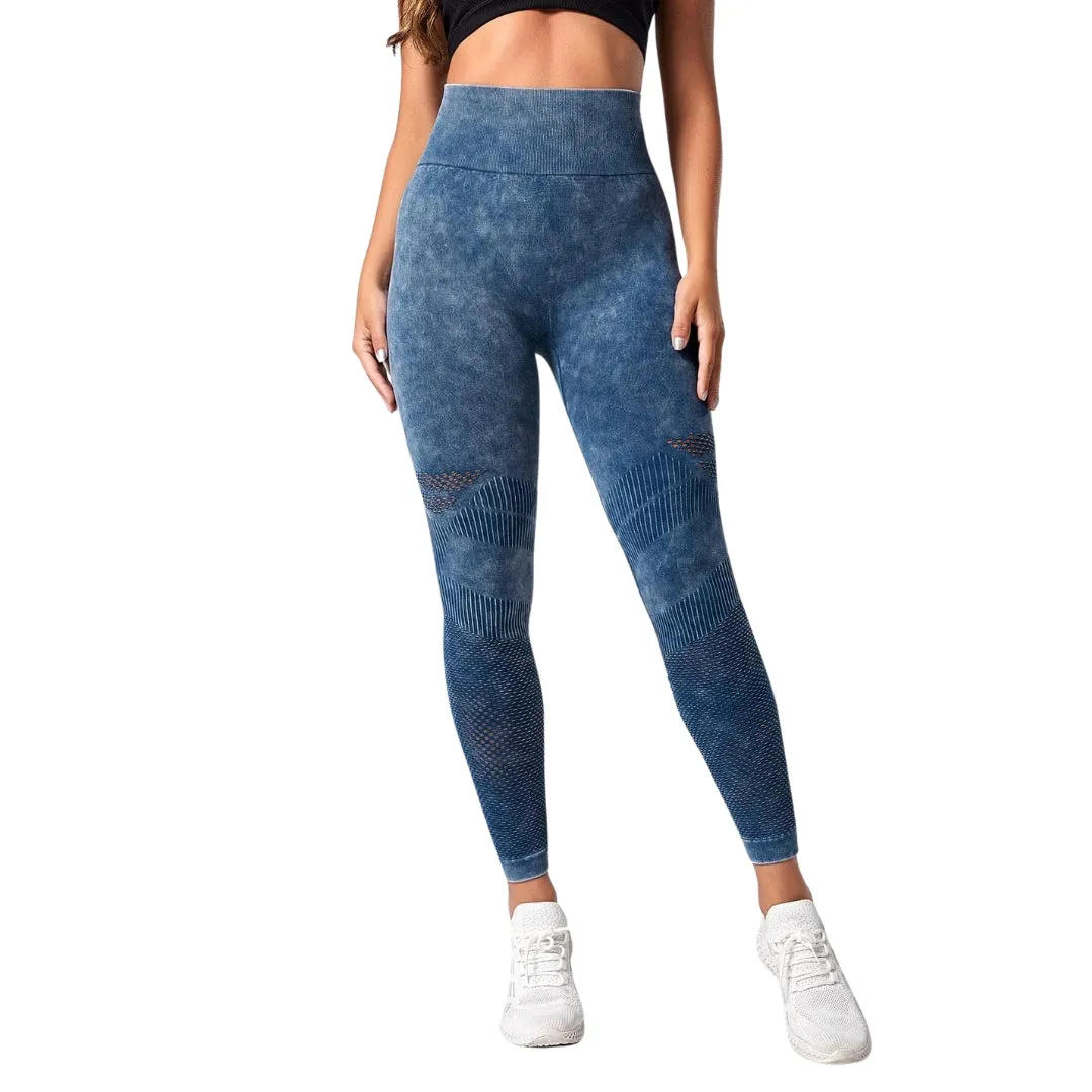 Hazel Tie Dye Seamless Leggings