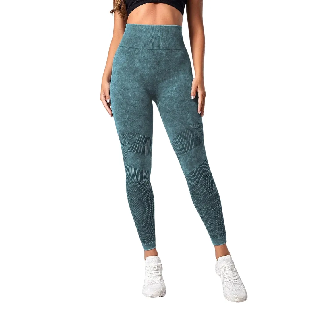 Hazel Tie Dye Seamless Leggings