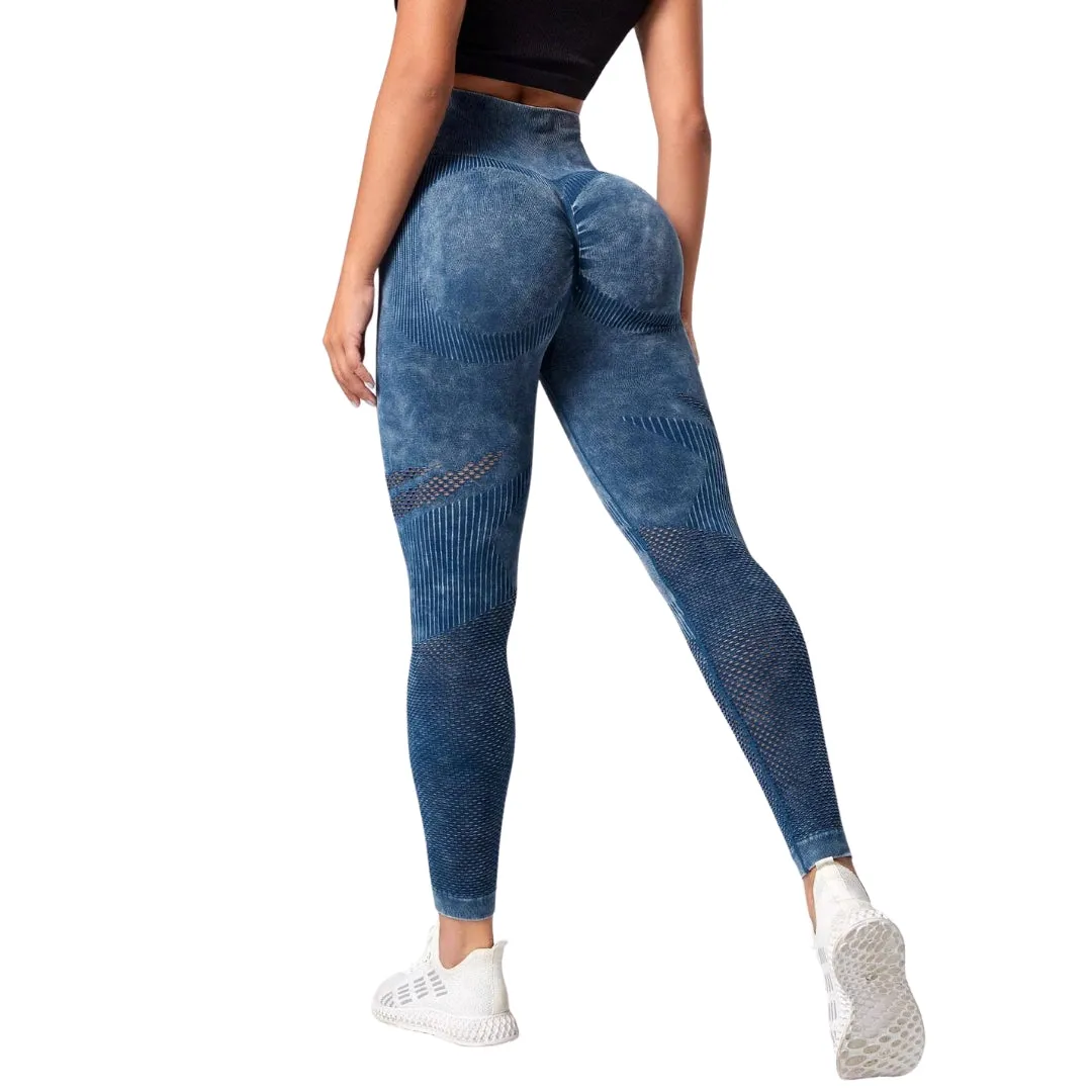 Hazel Tie Dye Seamless Leggings