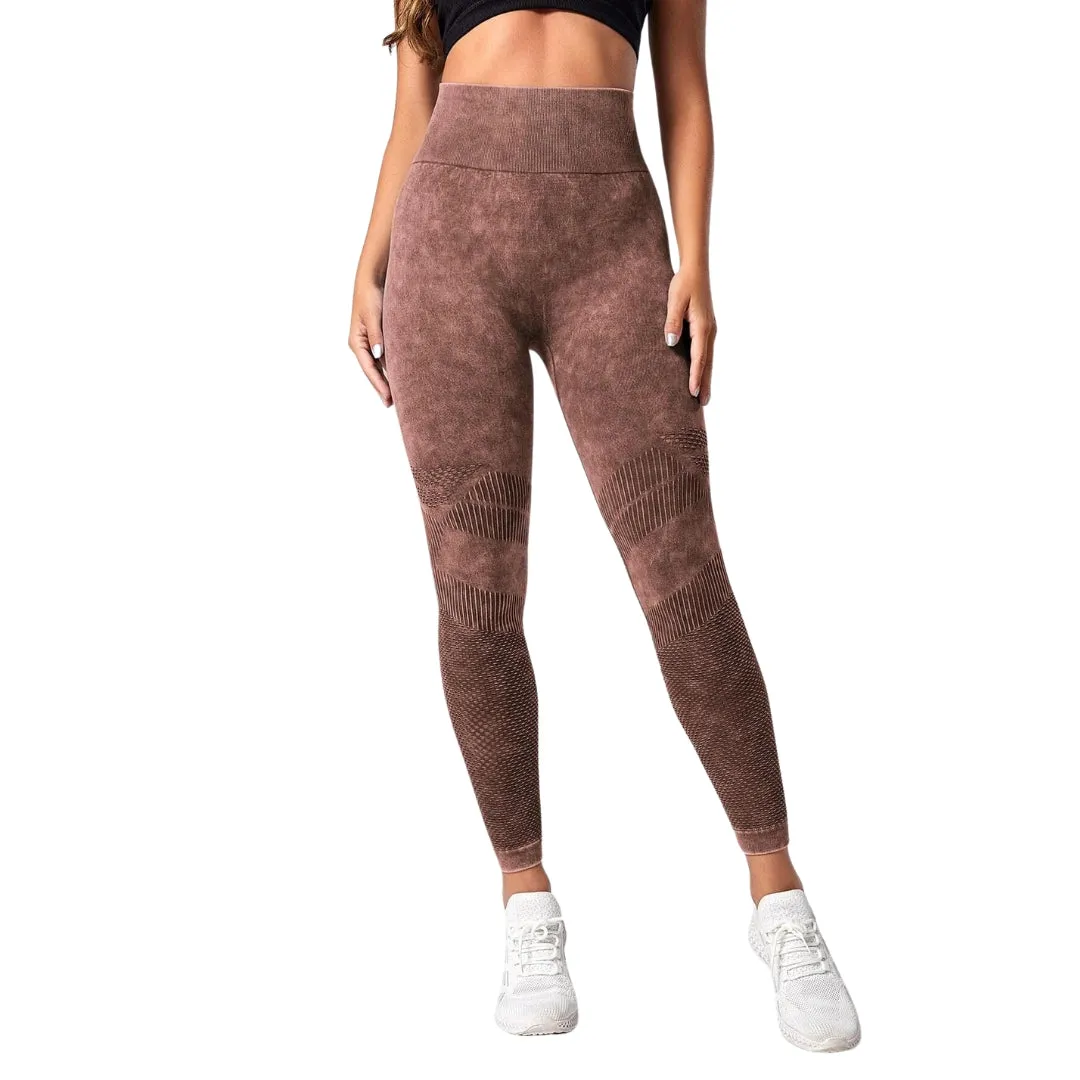 Hazel Tie Dye Seamless Leggings