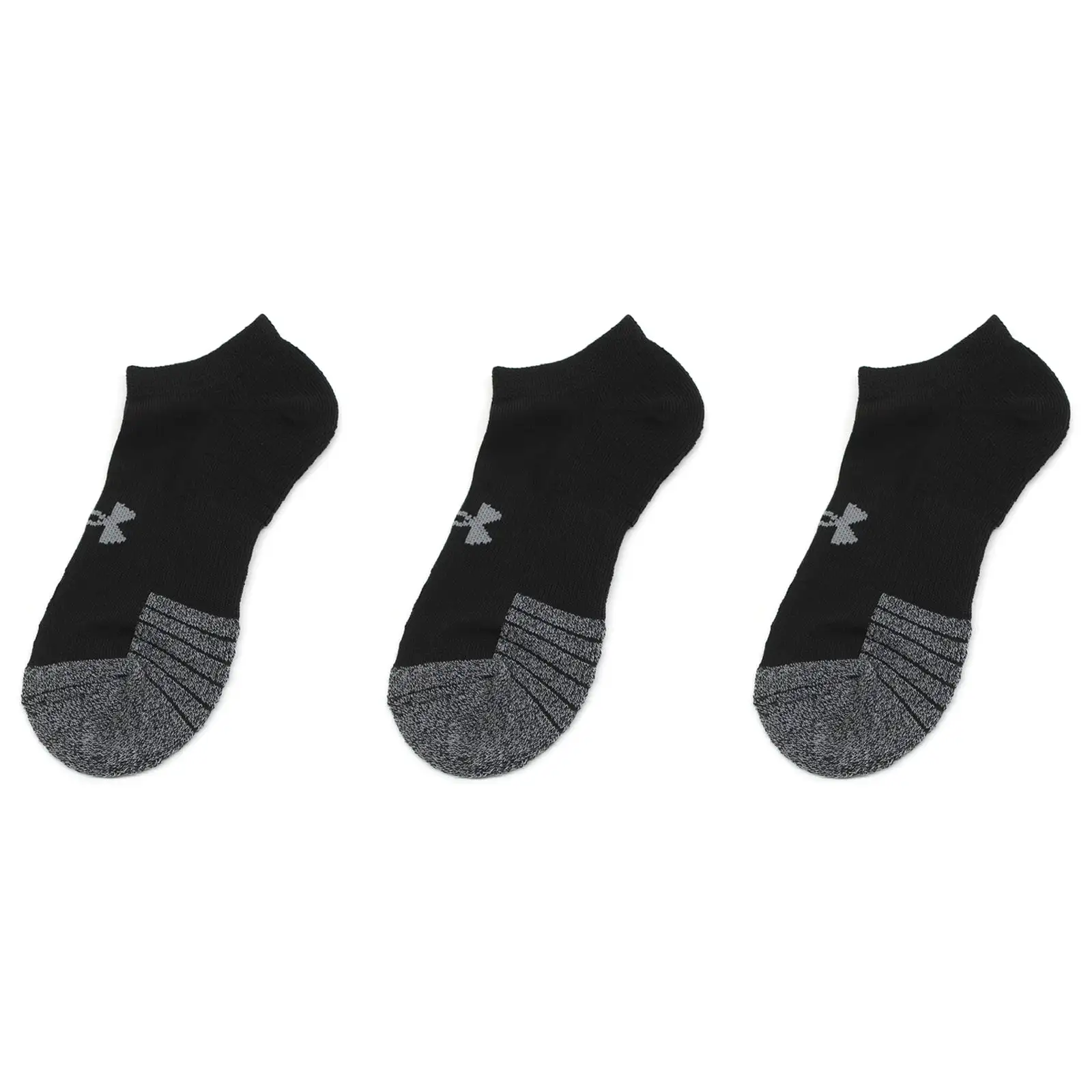 HeatGear No Show Cut 3 Pack Socks Unisex