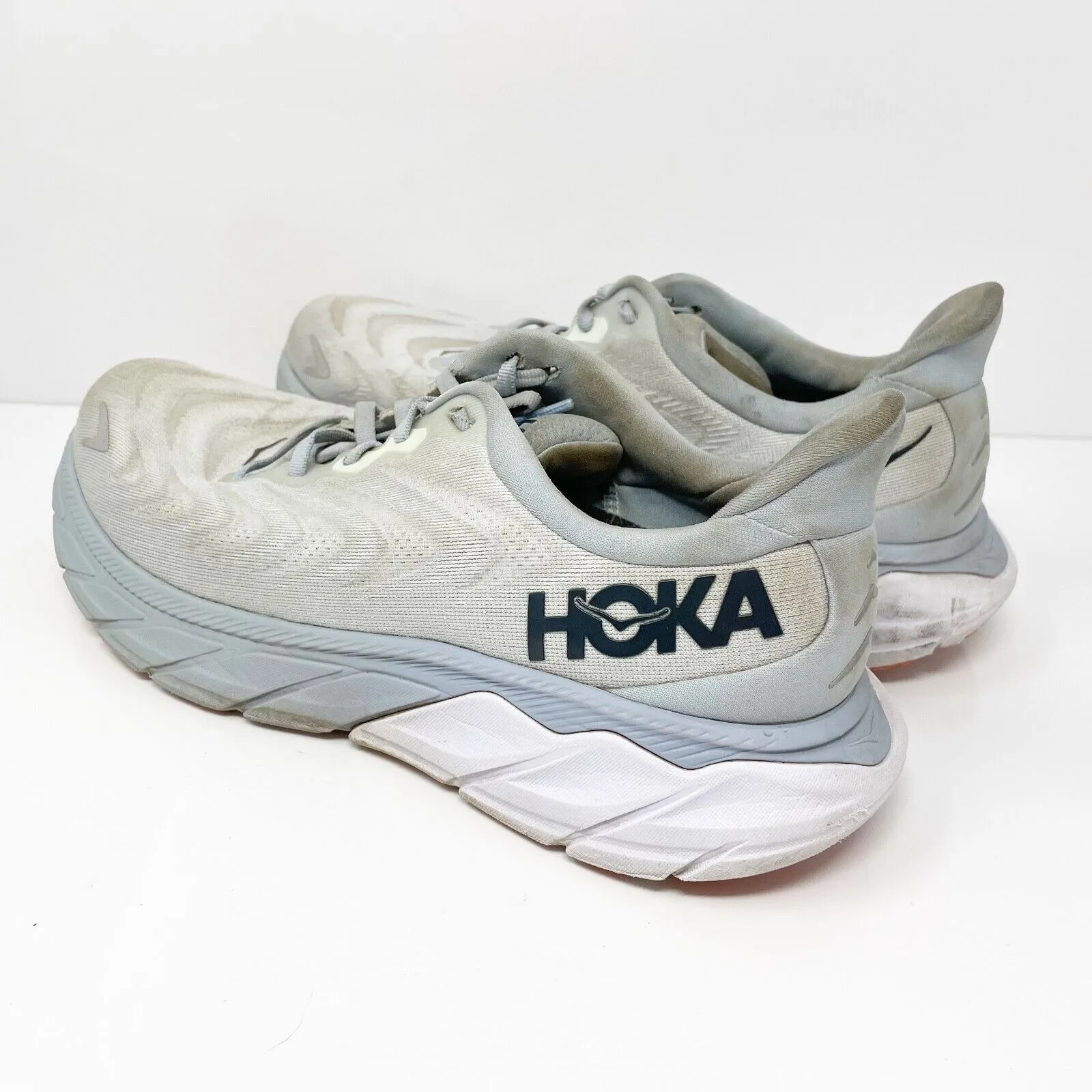 Hoka One One Womens Arahi 6 1123195 PABF Blue Running Shoes Sneakers Size 11 B