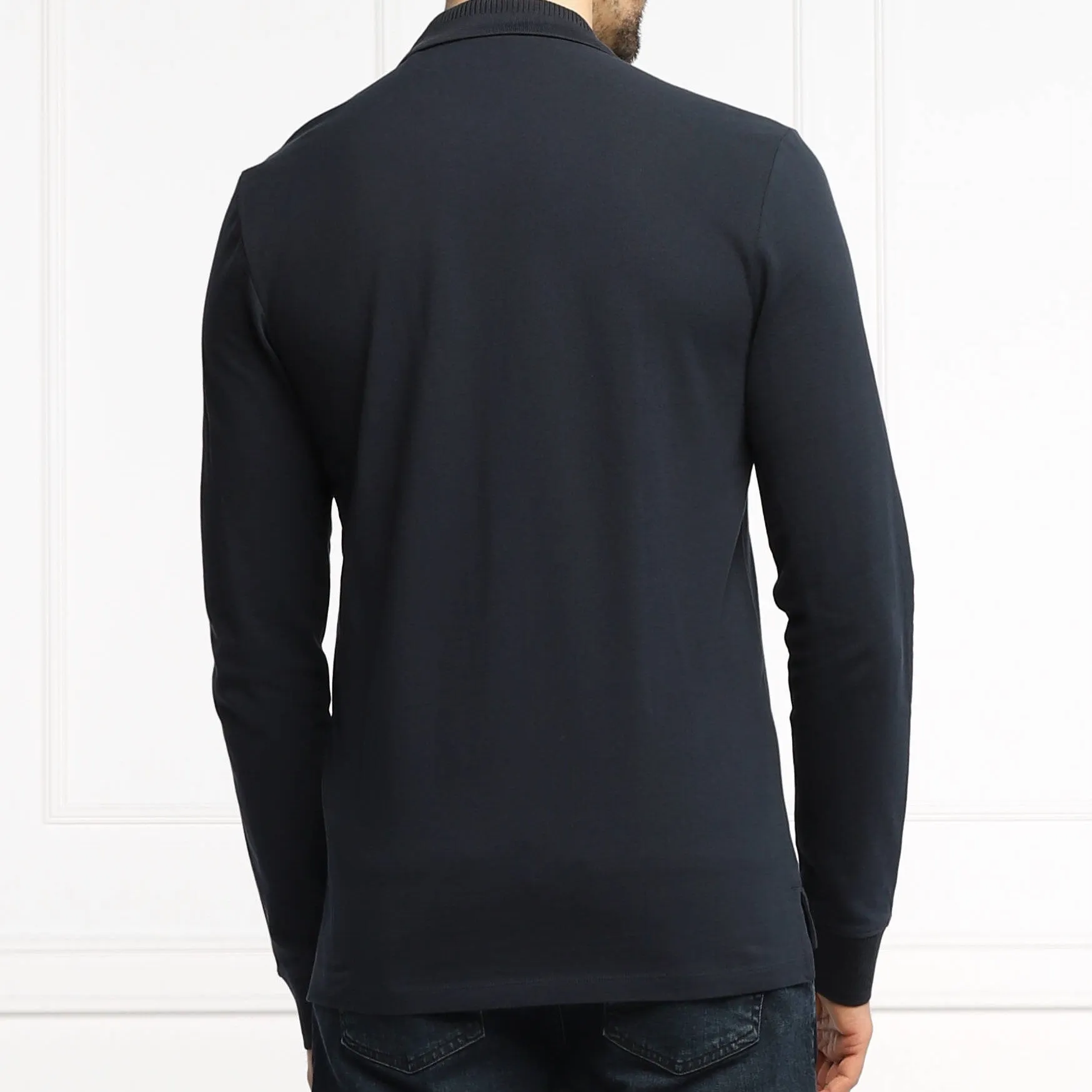 HUGO Deresolo222 Long Sleeve Polo