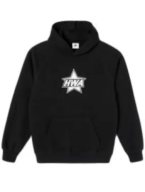 Human With Attitude Star Hoody - Black