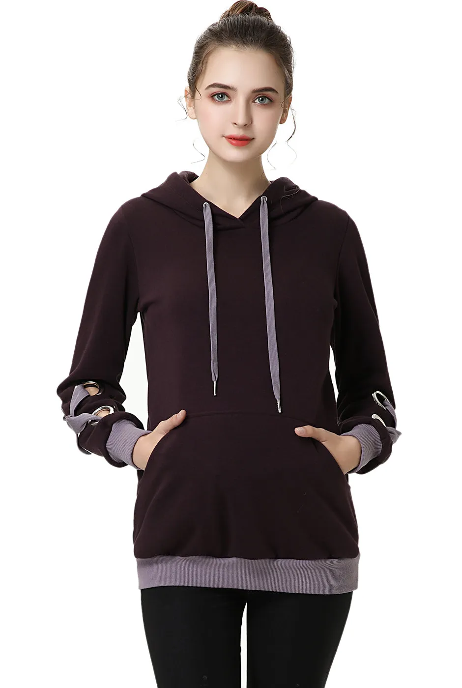 Kimi + Kai Maternity Cynthia Active Hoodie