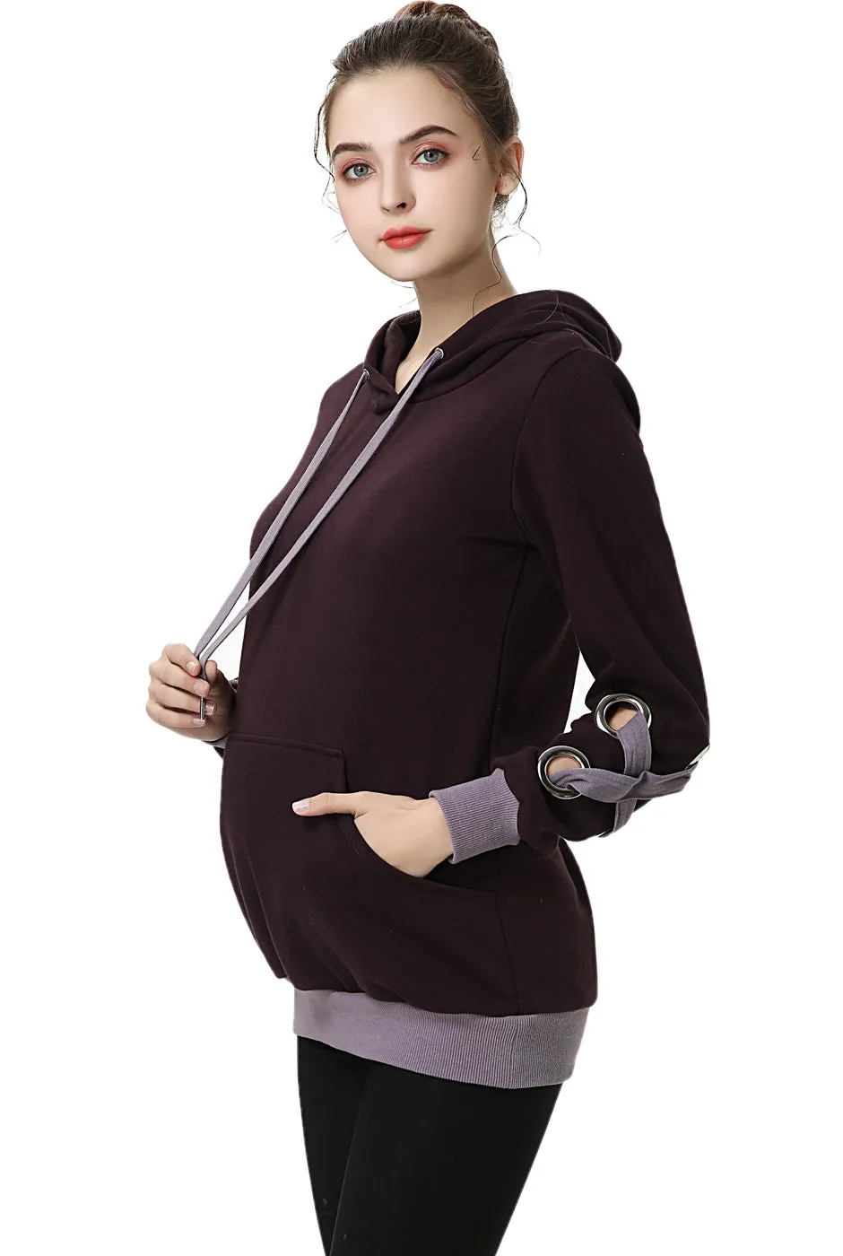 Kimi + Kai Maternity Cynthia Active Hoodie