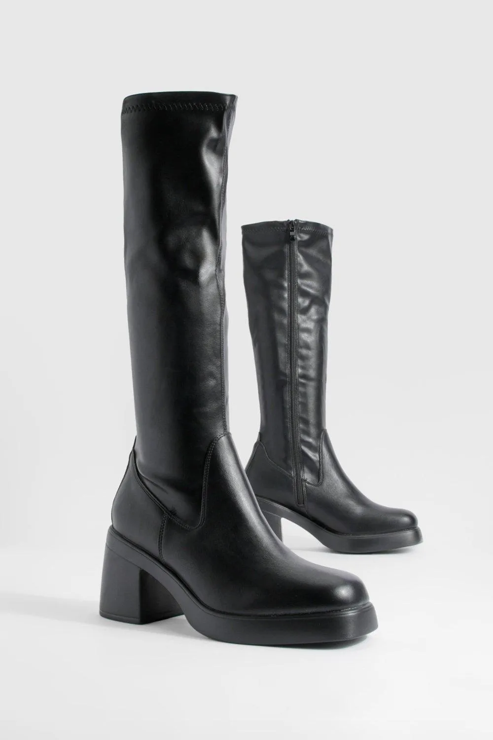 Knee High Platform Boots