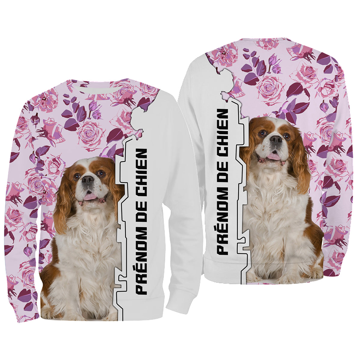 Le Cavalier King Charles Spaniel, Race de Chien Originaire de Royaume-Uni, T-shirt, Sweat à Capuche Pour Femme, Cadeau Personnal