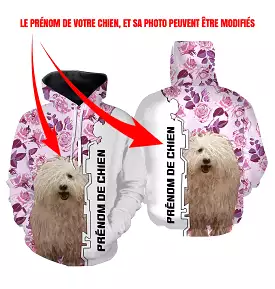 Le Komondor, Chien de Berger Hongrois, Chien De Garde, Race de Chien Originaire de Hongrie, T-shirt, Sweat à Capuche Pour Femme,