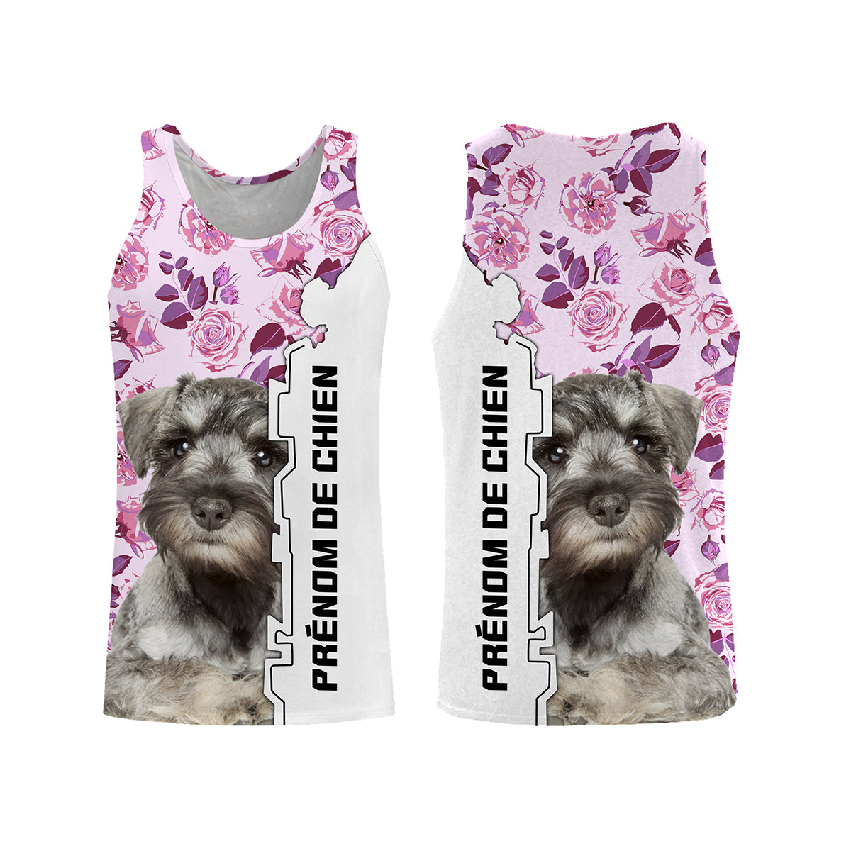 Le Schnauzer Miniature, Schnauzer Nain, Race de Chien d'Origine Allemande, T-shirt, Sweat à Capuche Pour Femme, Cadeau Personnal