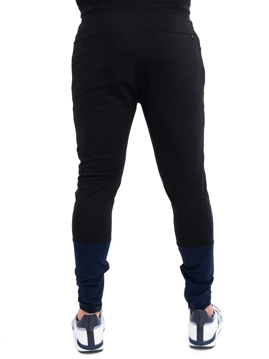 Maceoo jogger bluetrim black