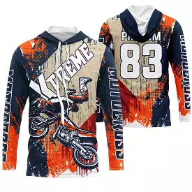 Maillot Cross Protection UV, Cadeau Personnalisé Pilote Moto Cross, Moto Tout-Terrain Passion - CT22122207