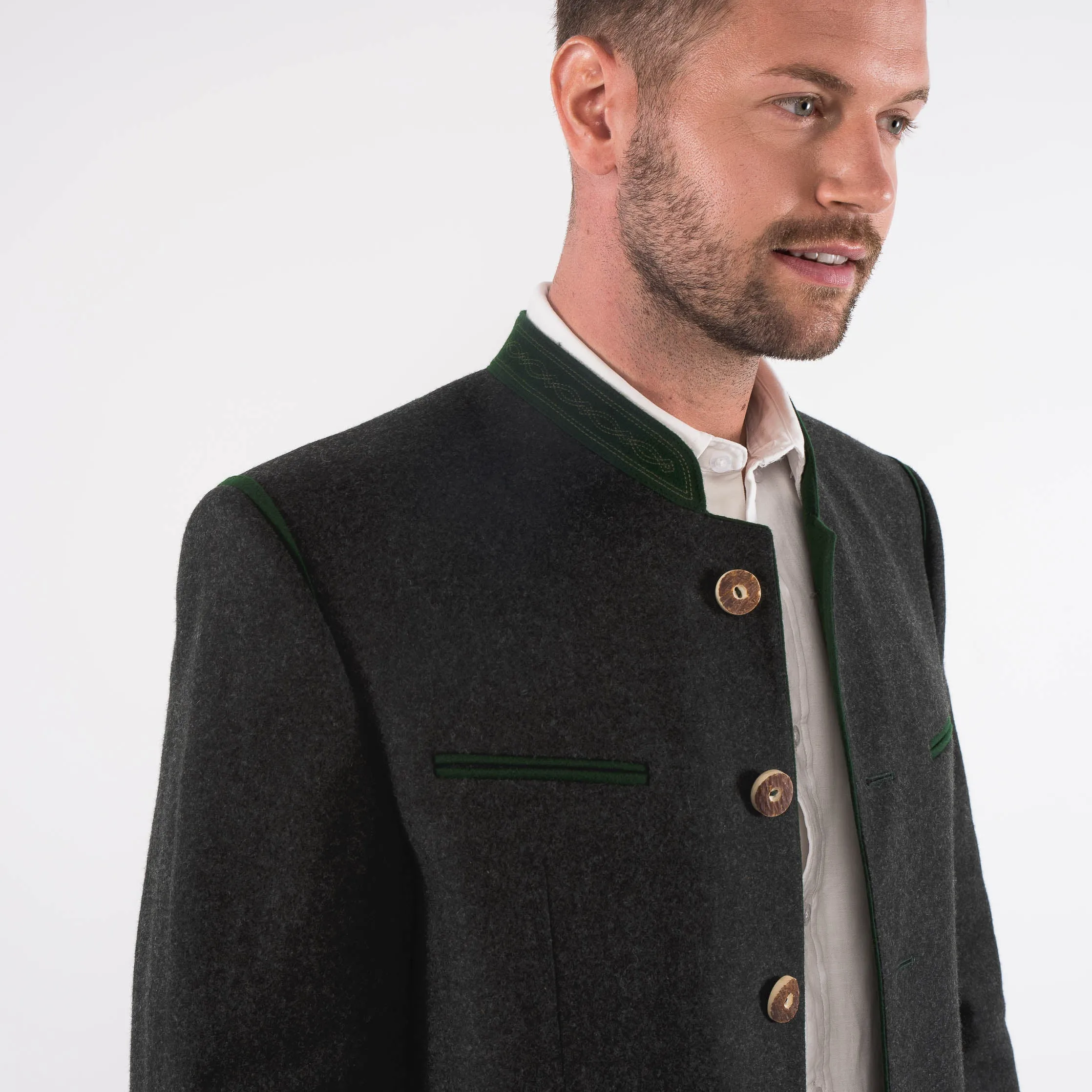 Men's Austrian Trachten Loden Jacket - Braumeister