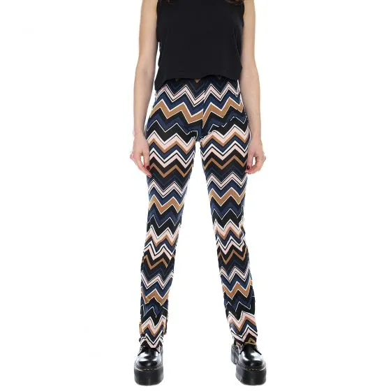 Motel Rocks Womens Kyla Pants Brown / Multicolor Pants 