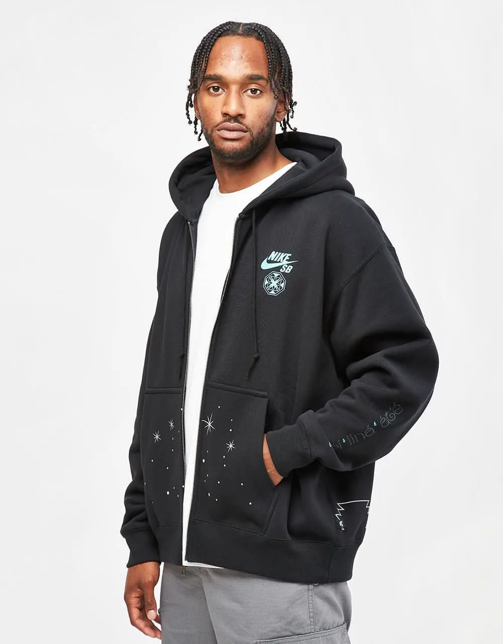 Nike SB x Di'orr Greenwood Pullover Hoodie - Black