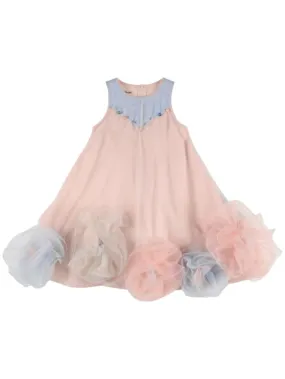 Nikolia   Embellished tulle dress w/ appliqués 