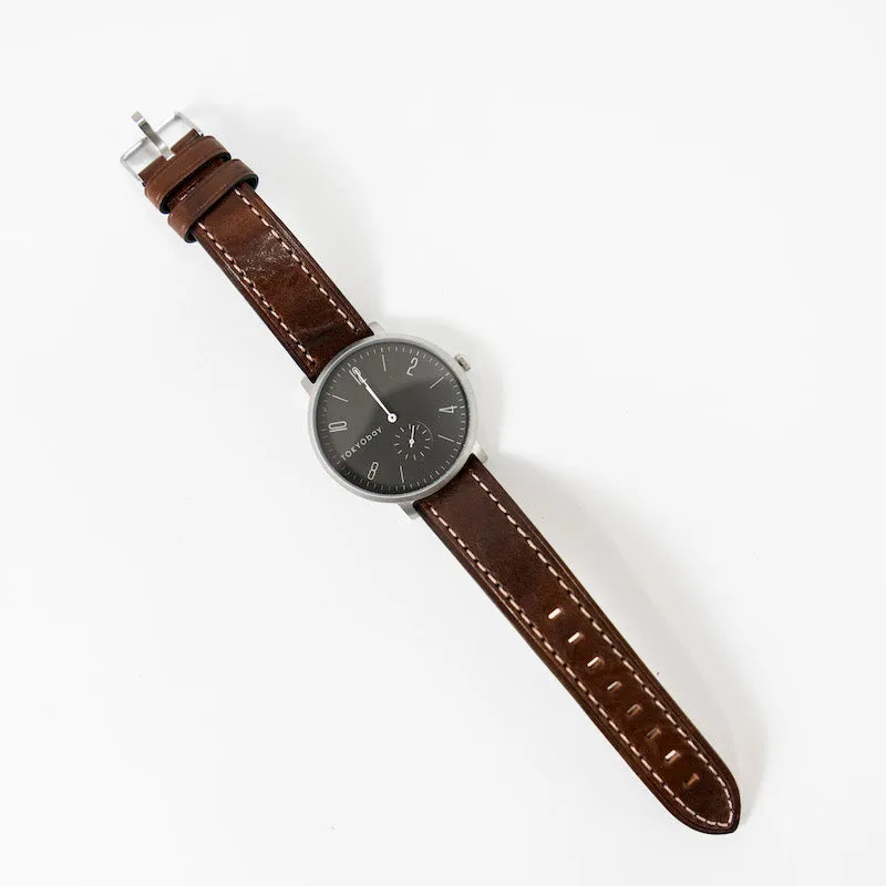 Noah Watch in Grey and Brown