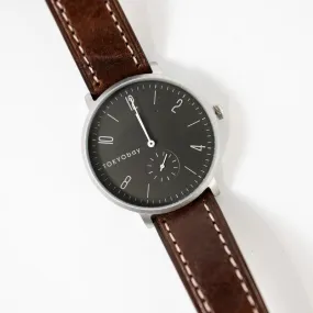 Noah Watch in Grey and Brown