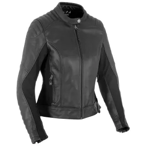 Oxford Beckley Ladies Leather Jacket - Black