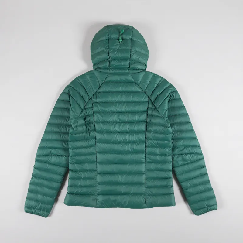 Patagonia Womens Down Sweater Hoody Conifer Green