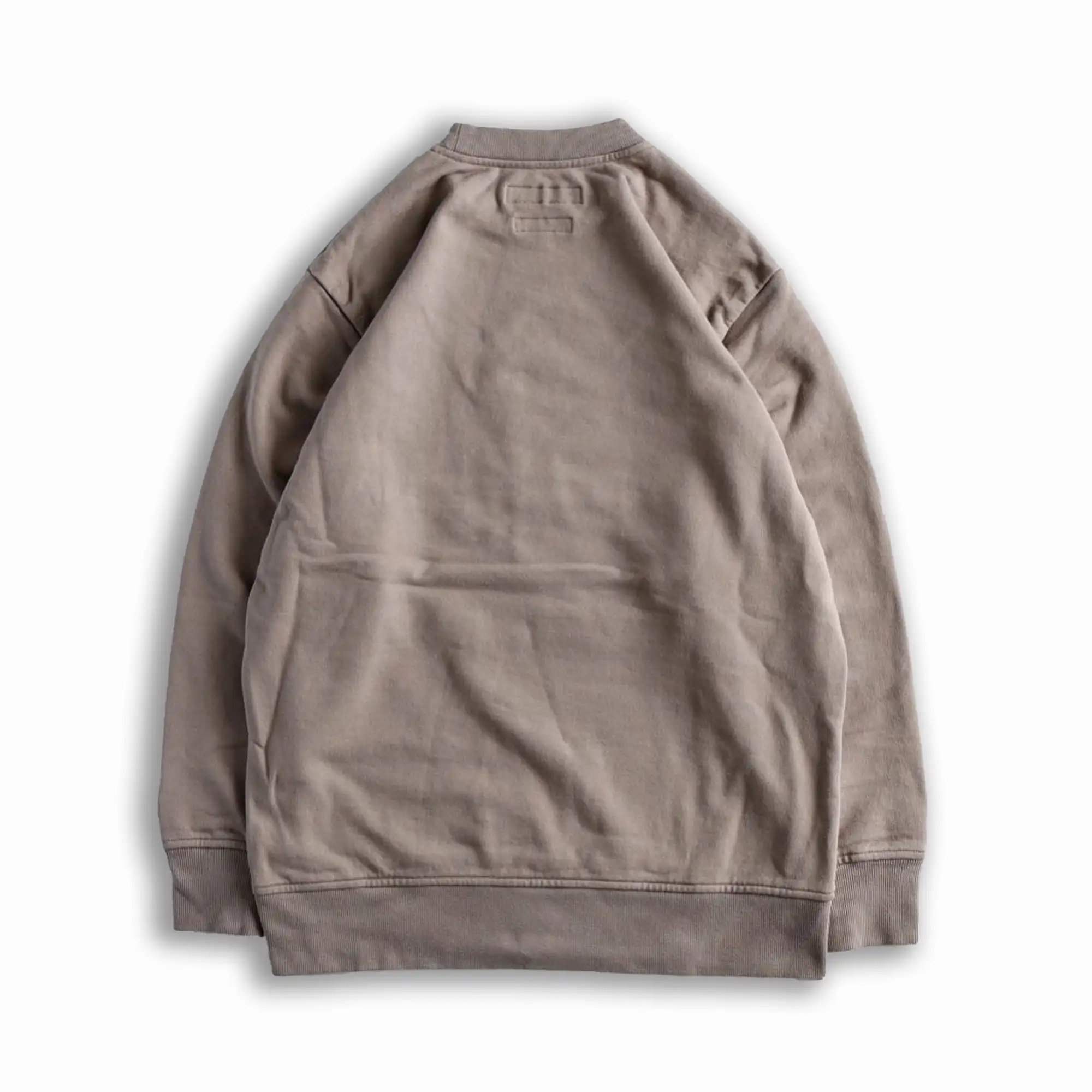 PATCHWORK SWEAT SHIRT 'BEIGE'